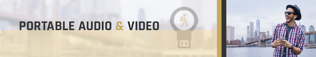 Portable Audio & Video