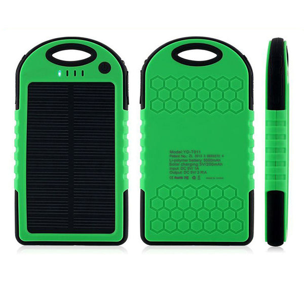 5000mah Solar Power Bank