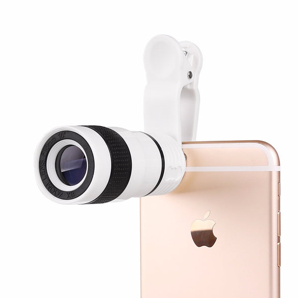 Portable Mobile Phone Camera Lens and Clip