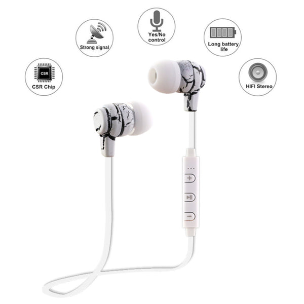 Bluetooth Wireless Crack Earbuds